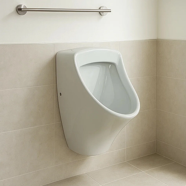 4110139 SWIFT Уринал підвісний, підвід води зі стіни + муфта NEW (1 сорт) - Фото - 2