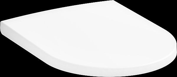 60148450 EluPura S Кришка для унітазу soft-close, top fix, білий (1 сорт) - Фото - 5