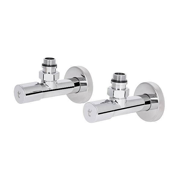 Комплект кранів Thermo Alliance Standart 1/2" НР для рушникосушарки кутовий SF395W15