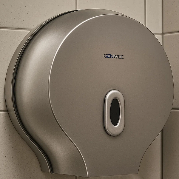 GW03 19 01 04 JUMBO Тримач туалетного  паперу, сірий (1 сорт) - Фото - 3