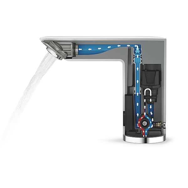 36451000 BauCosmo E сенсорний змішувач для раковини, хром (1 сорт) - Фото - 4