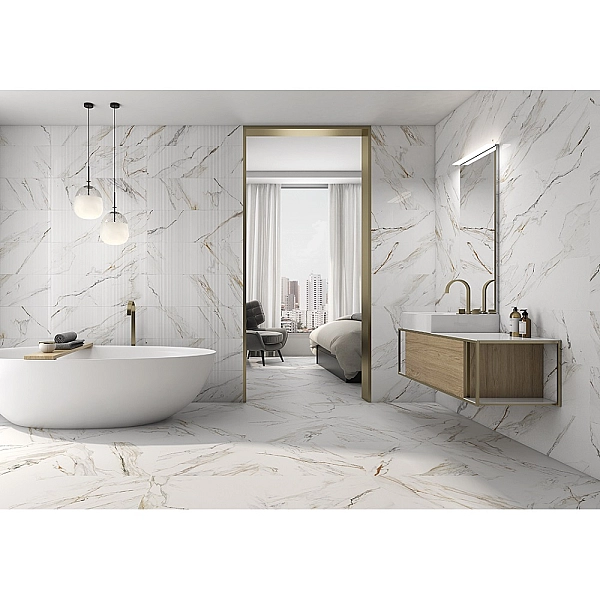 CALACATTA PAONAZZO SHINY RECT. (1 сорт) - Фото - 2