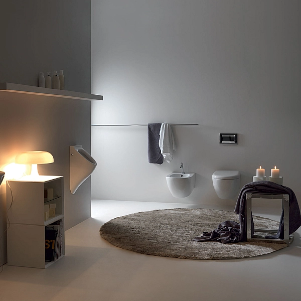 3724 01 AQUATECH Біде з 1 отв. під змішувач із шумоізоляційною пластиною, білий (1 сорт) - Фото - 6