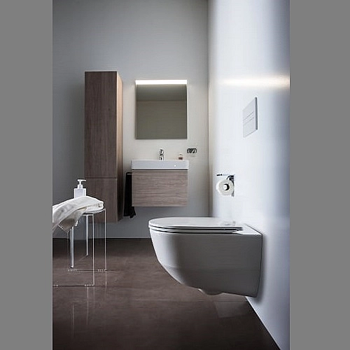 H8669570000001 PRO Унітаз підвісний Rimless з кришкою Slim Soft Close, білий (1 сорт) - Фото - 6