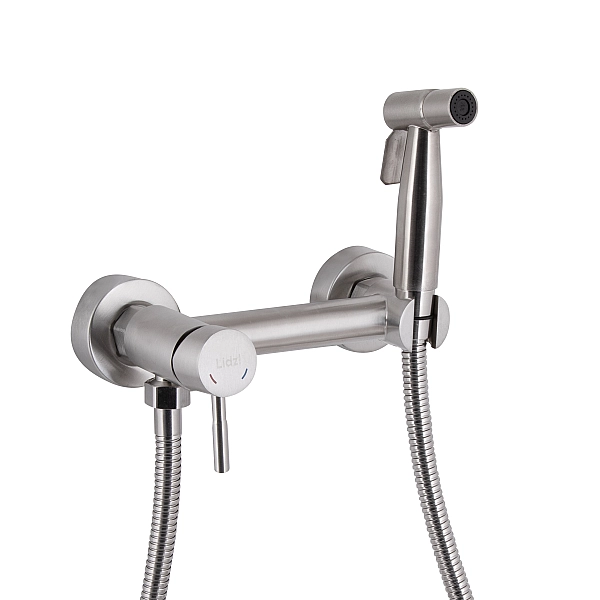 Набір для гігієнічного душу зі змішувачем Lidz Aria 110 округлий LDARI110NKS43393 Nickel - Фото - 3