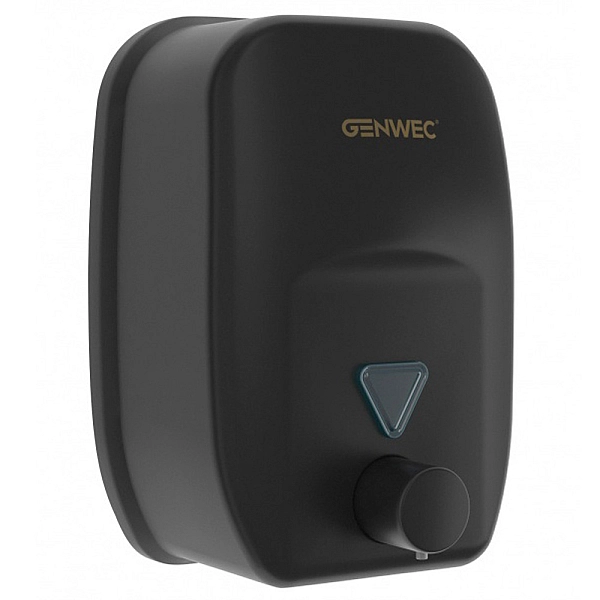 GW04 21 04 03 Дозатор рідкого мила, 1800мл, нержав сталь, чорний матовий (1 сорт)