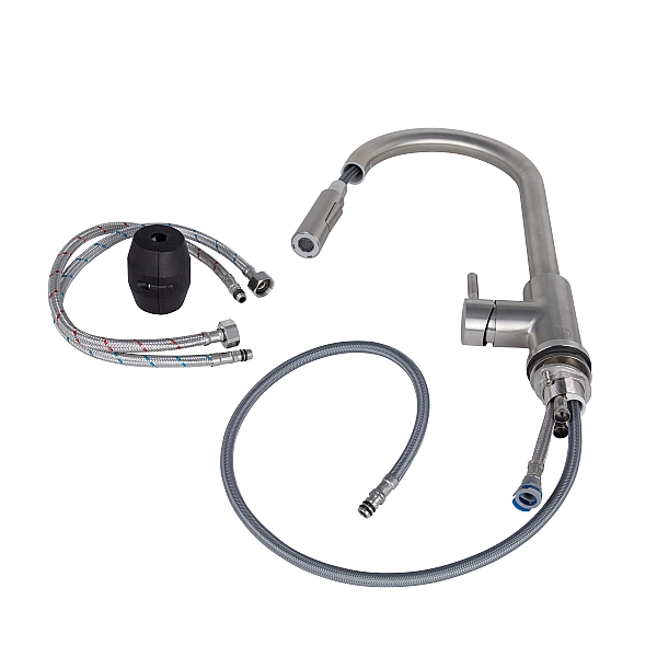 Смеситель для кухни Lidz Aria 015FL2 (k35) LDARI015FL2NKS43397 Nickel - Фото - 5