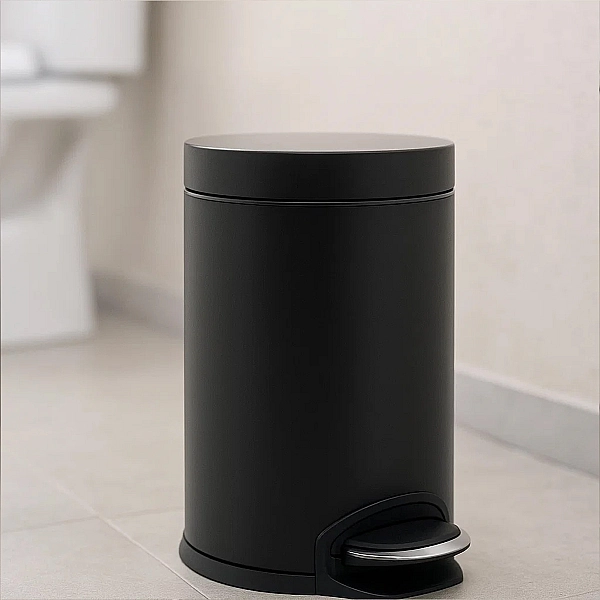 41775670 Відро для сміття, чорний матовий (1 сорт) - Фото - 4