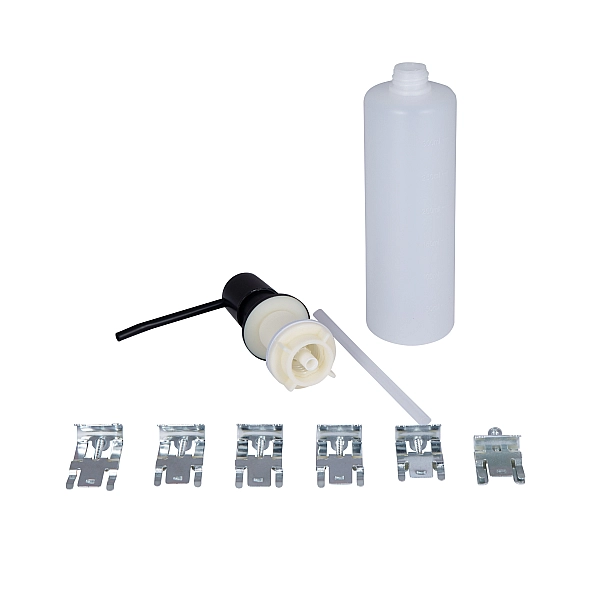 Мойка для кухни интегрированная Lidz Handmade H5050B (LDH5050BPVD43619) Brushed Black PVD 3,0/1,0 мм - Фото - 9