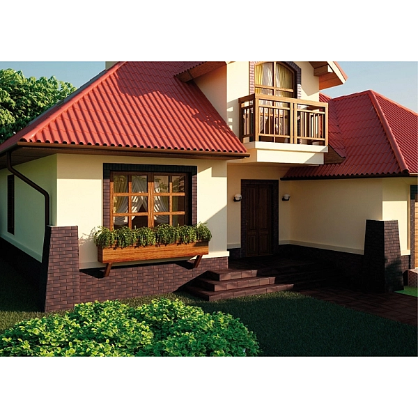 ELEWACJA GLADKA COUNTRY WISNIA (1 сорт) - Фото - 2