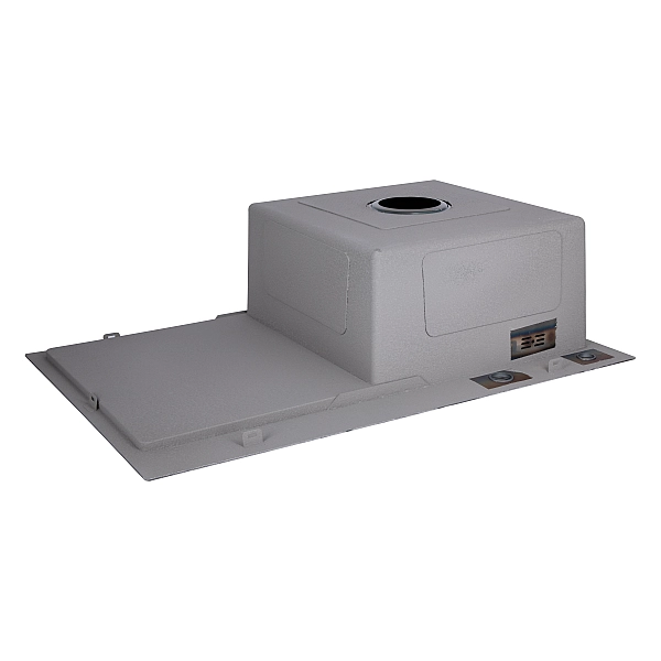 Мийка для кухні інтегрована Lidz Handmade H7849BL крило ліворуч Brushed Black PVD 3,0/1,0 мм LDH7849BLPVD43624 - Фото - 5