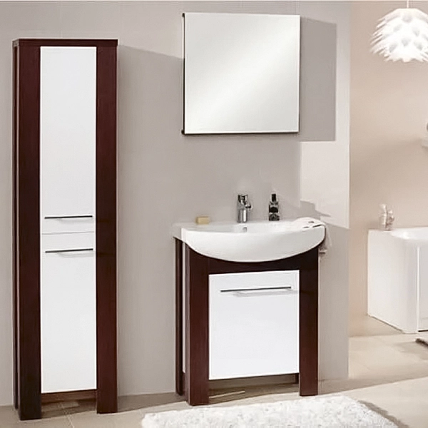 L81970000 RUNA Раковина меблева 70 см, з 1-отв. під зміш. по центру, білий глянець (1 сорт) - Фото - 3