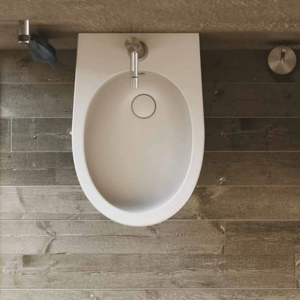 MWBDSBLL BULL підвісне біде, в  кольорі panna (білий матовий) (1 сорт) - Фото - 3