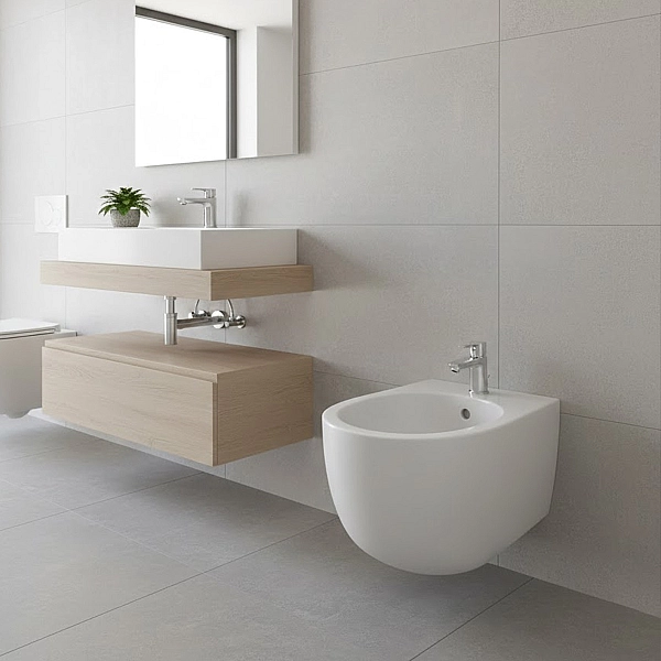 MWBDSBLL BULL підвісне біде, в  кольорі panna (білий матовий) (1 сорт) - Фото - 5