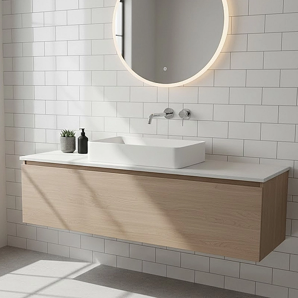 73351000 HG Tecturis S Зовнішня частина змішувача для раковини зі стіни 22,5 см, хром (1 сорт) - Фото - 4