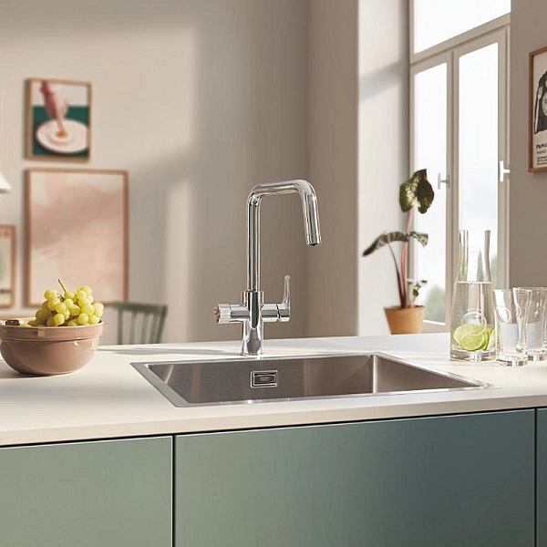 30583000 GROHE Blue Pure Eurosmart U-spout Змішувач з можливістю підключення до фільтру, хром (1 сорт) - Фото - 3