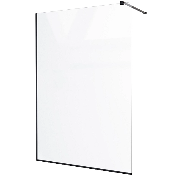 DSN80200B Style New Душове огородження Walk-In 800x2000, чорний мат (1 сорт)