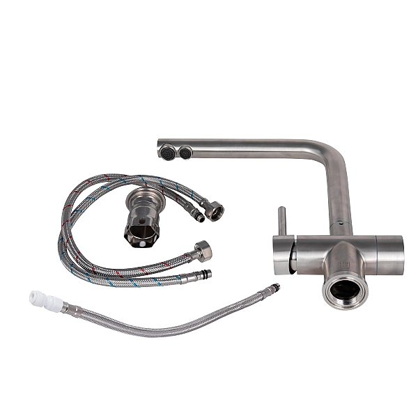 Змішувач для кухні Lidz Aria 020F1 (k35) LDARI020F1NKS43359 Nickel - Фото - 5