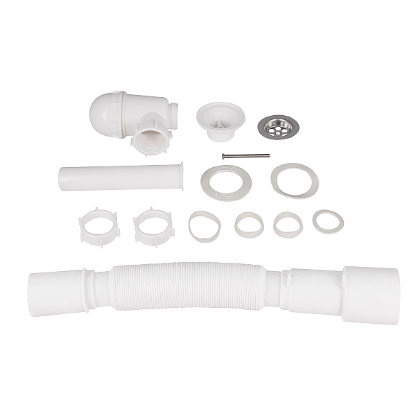 Сифон для раковины Lidz (WHI) LU06 колбовый (выход 50 мм) - Фото - 4
