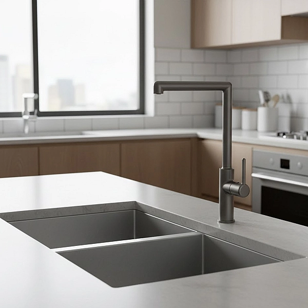 5050050B DO IT Змішувач для кухні, колір brushed gun metal (1 сорт) - Фото - 3