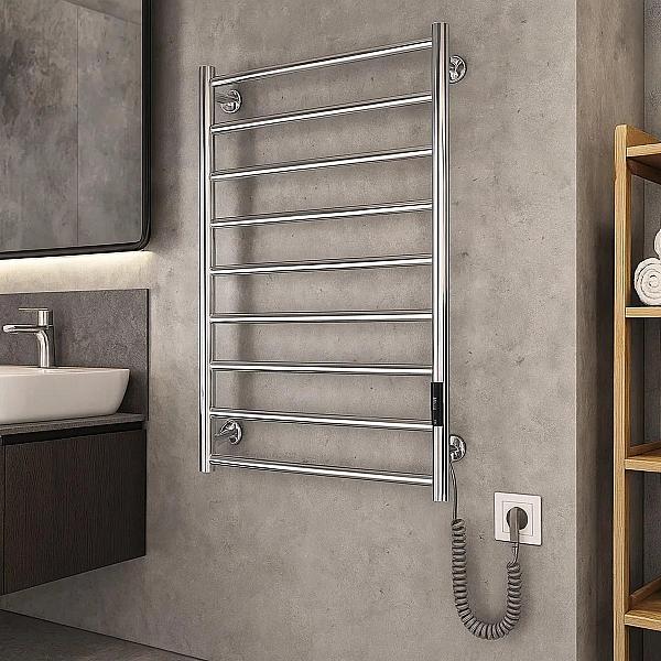 2.3.8300.10.Р Рушникосушка Урбан-I  810x500/85 TR K 2.0, в комплекті з кабелем і вилкою та набором для прих.підкл., полір.нерж. (1 сорт) - Фото - 6