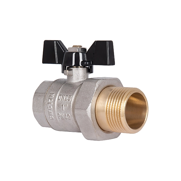 Кран кульовий "Американка" Thermo Alliance Base прямий 1" ВЗ SD221W25 - Фото - 3