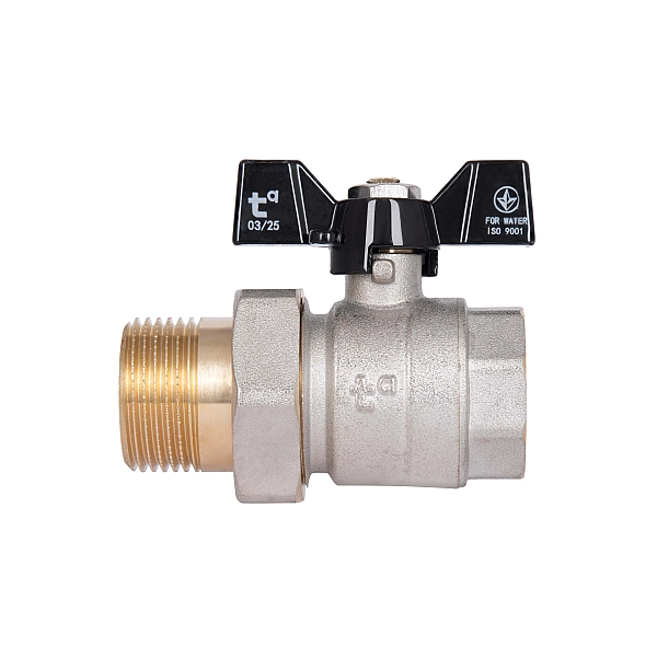 Кран кульовий "Американка" Thermo Alliance Base прямий 1" ВЗ SD221W25 - Фото - 4