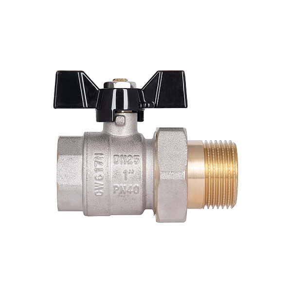 Кран кульовий "Американка" Thermo Alliance Base прямий 1" ВЗ SD221W25 - Фото - 5