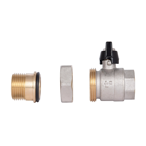 Кран кульовий "Американка" Thermo Alliance Base прямий 1" ВЗ SD221W25 - Фото - 9