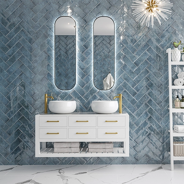 Como Синій Рельєф COМ061 (1 сорт) - Фото - 2