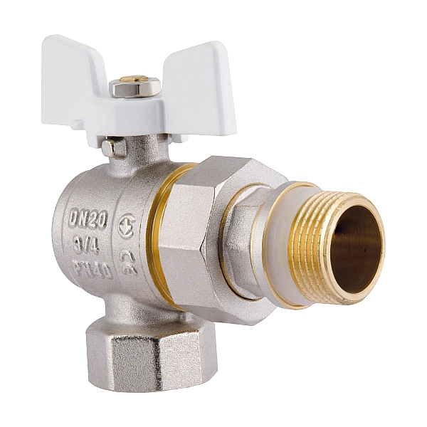 Кран Американка Thermo Alliance Standart c антипротечкой угловой 3/4 PN40 конус   SD901NW20PN40 - Фото - 3