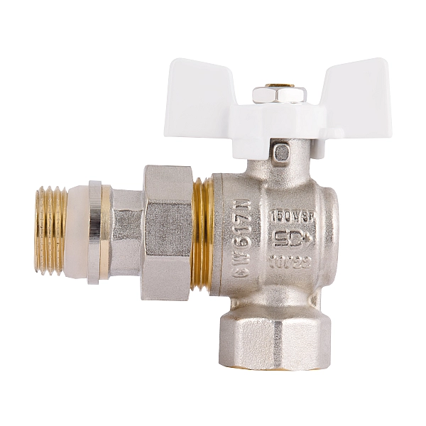 SD Кран Американка с антипротечкой угловой 1/2 PN40 конус   SD901NW15PN40 - Фото - 4