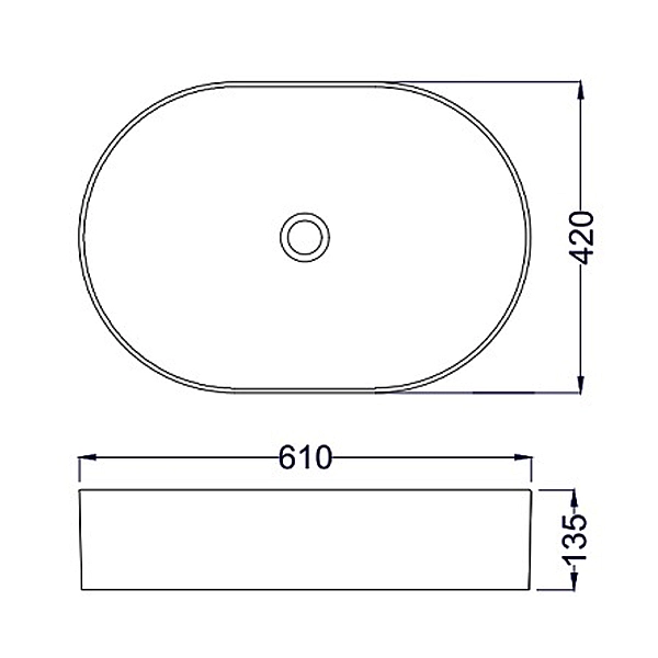 1711060 Style Раковина біла матова (1 сорт) - Фото - 2