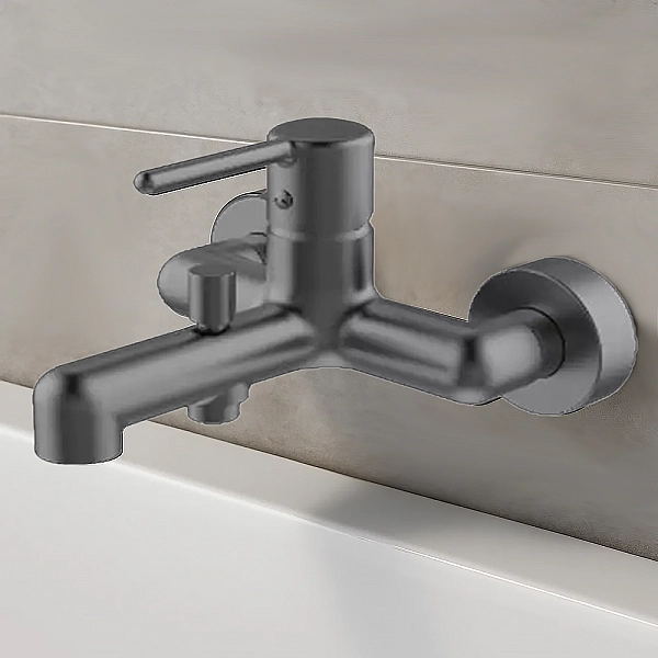 5050030B DO IT Змішувач для ванни та душу, колір brushed gun metal (1 сорт) - Фото - 3