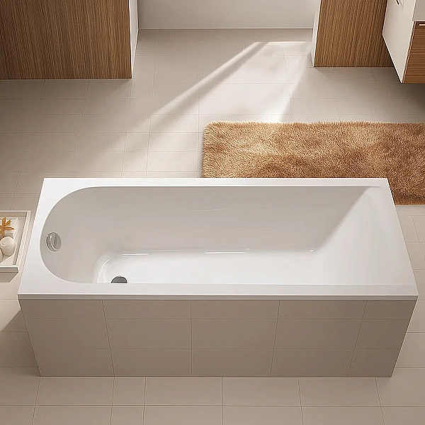 HAR15070 Harmony Ванна 150x70 см + ніжки, біла (1 сорт) - Фото - 3