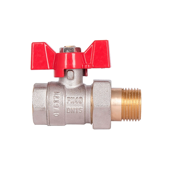 Кран кульовий "Американка" Thermo Alliance Standart прямий 1/2" ВЗ SD220W15 - Фото - 5