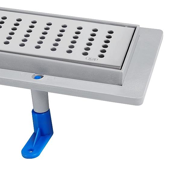 Трап Qtap Dry FB304-900 лінійний з сухим закривом та нержавіючою решіткою 900х73 - Фото - 3