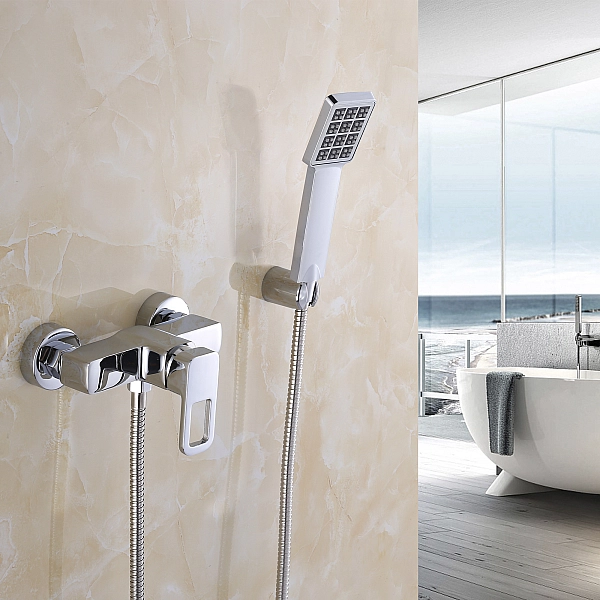 Змішувач для душу Lidz Wawel 010 (з душовим гарнітуром) (k40) LDWAW010CRM45390 Chrome - Фото - 8