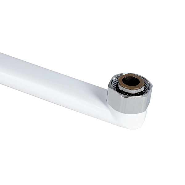 Змішувач для ванни Lidz Latwa 005 з поворотним виливом (з душовим гарнітуром) (k35) LDLAT005WHI45425 White - Фото - 7