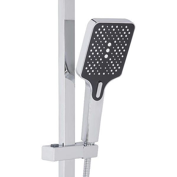 Душова система універсальна Qtap Swan Cascada на три споживача (з виливом) QTSWA111CRM45566 Chrome - Фото - 5