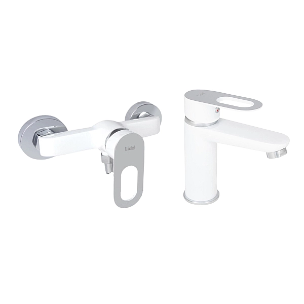 Набір змішувачів Latwa 001 + Latwa 010 White