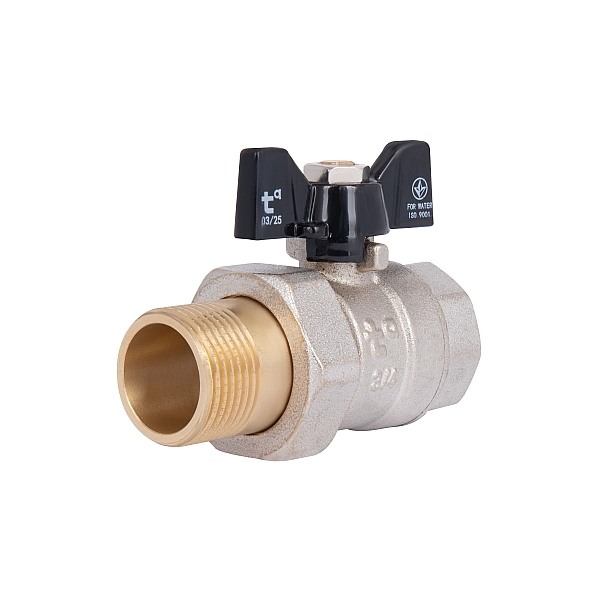 Кран кульовий "Американка" Thermo Alliance Base прямий 3/4" ВЗ SD221W20