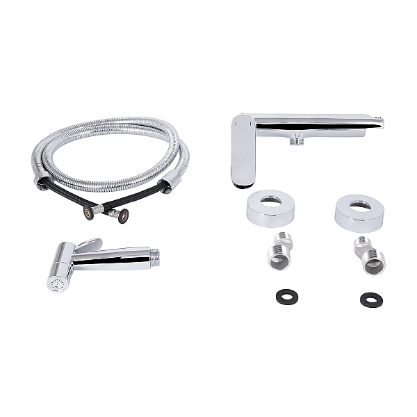 Змішувач для гігієнічного душу Qtap Evia QTEVI262CRM47582 Chrome - Фото - 7