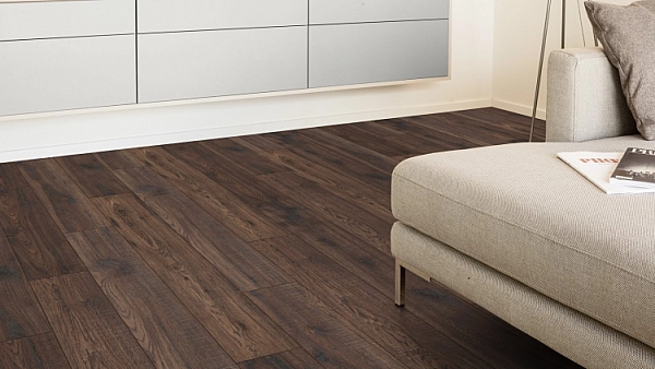 Ламінат 34029 SQ Хікорі однополосний з фаскою, 10мм, Kaindl - Фото - 5