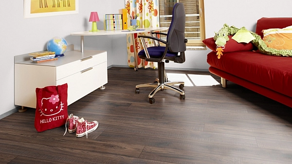 Ламінат 34029 SQ Хікорі однополосний з фаскою, 10мм, Kaindl - Фото - 2