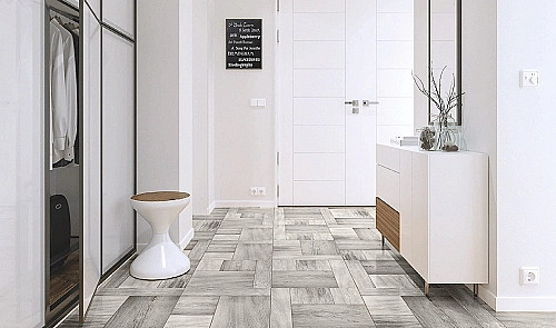 Плитка керамогранітна Suaro Grey 420x420x7 Cersanit - Фото - 2