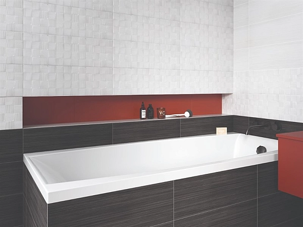 Плитка стінова Odri White Structure 200×600x8,5 Cersanit - Фото - 2