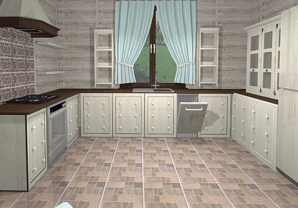 Плитка керамогранітна Midway Grey 420x420x7 Cersanit - Фото - 2