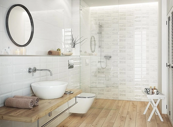 Плитка керамогранітна Sandwood Beige 185x598x7 Cersanit - Фото - 2