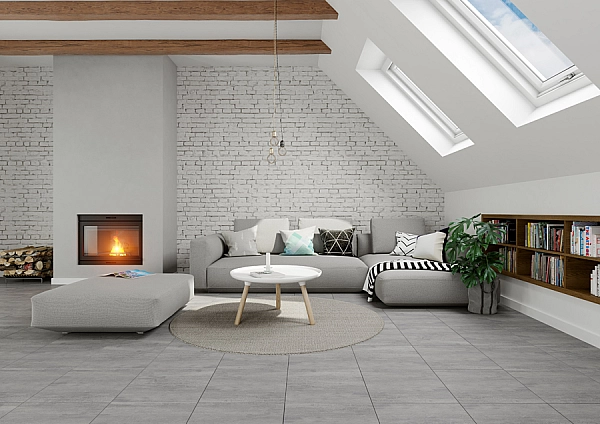 Плитка керамогранітна G412 Grey 420x420x7 Cersanit - Фото - 2